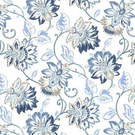 Kasmir Fabric Brookmere Blue Swatch Velvet Upholstery Fabric Rm