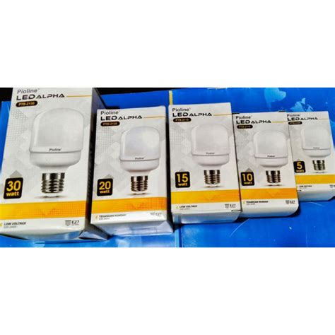 Jual Lampu LED Pioline 5 Watt 10 W 15W 20 W 30W Shopee Indonesia