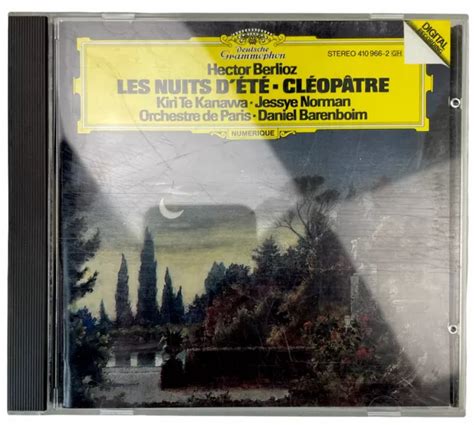 Hector Berlioz Nuits D T La Mort De Cl Op Tr Cd Deutsche