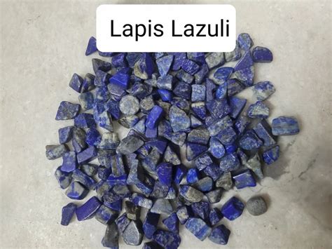 Natural Royal Blue Lapis Lazuli Stone Chips For Healing Packaging