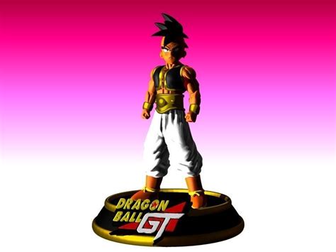 Uub Dragon Ball Gt 3d Model 3d Printable Cgtrader