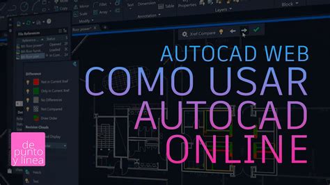 Cómo entrar y utilizar AutoCAD Web AutoCAD Online YouTube