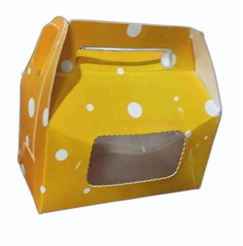 Printed Paper Window Cake Boxes At Rs 20 Piece Printed Cake Box In