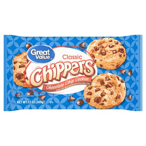 Great Value Classic Chippers Chocolate Chip Cookies 13 Oz Walmart Inventory Checker Brickseek