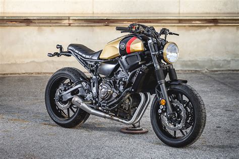 Gold Standard: An upgraded XSR700 from Macco Motors | Bike EXIF