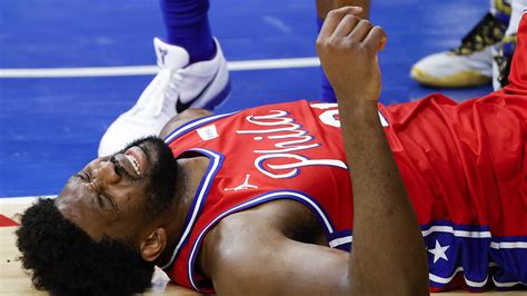 Sixers Joel Embiid Ruled Out For Game 5 Mri Shows Meniscus Tear Report