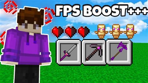 Best Pvp Texture Pack For Fps Boost Pojav Java Youtube