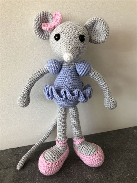 Pattern Ballerina Mouse Crochet Pattern Amigurumi Pattern Crochet