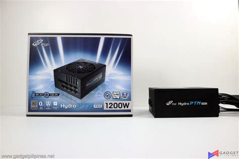 FSP Hydro PTM PRO 1200W 80 Platinum Power Supply Unboxing And Overview