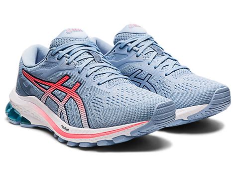 Asics Gt 1000 10 Soft Sky Blue Blazing Coral The 10th Anniversary Of The Gt 1000™ Running Shoe