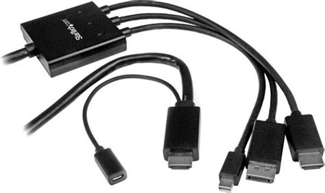 Startech Hdmi Displayport Of Mini Displayport Naar Hdmi Adapter Kabel 2 M