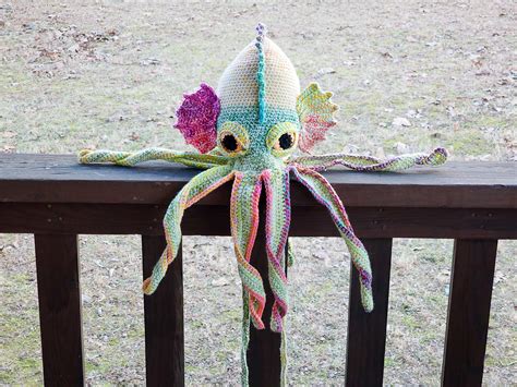 Crochet Stuffed Kraken Plush Amigurumi Octopus Kraken Toy Etsy