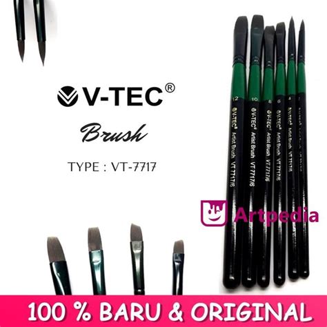 Jual V Tec Brush Vt Set Kuas Lukis Set Kuas V Tec Di Lapak