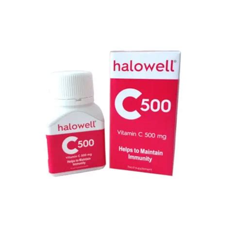 Halowell C Vitamin C Mg Tablet Kegunaan Efek Samping Dosis