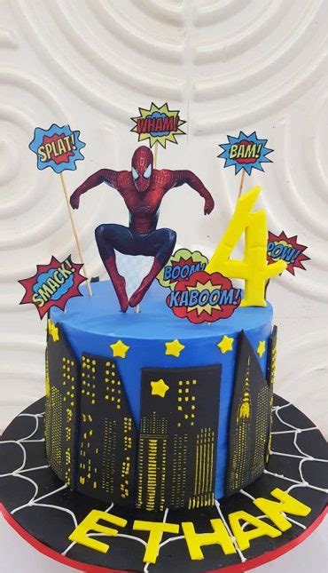 25 Spiderman Birthday Cake Ideas To Thrill Every Child Kaboom