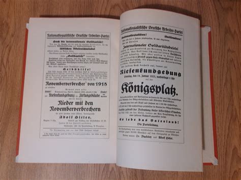 Germanmilitariaww2 1925 Mein Kampf Adolf Hitler First Edition