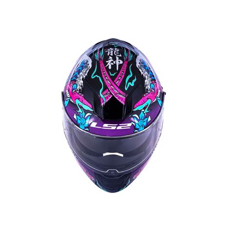 Capacete Ls Ff Stream Warrior Rosa Sbs Motos