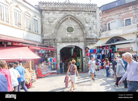 Entrance to the Grand Bazaar, Istanbul, Turkey Stock Photo - Alamy