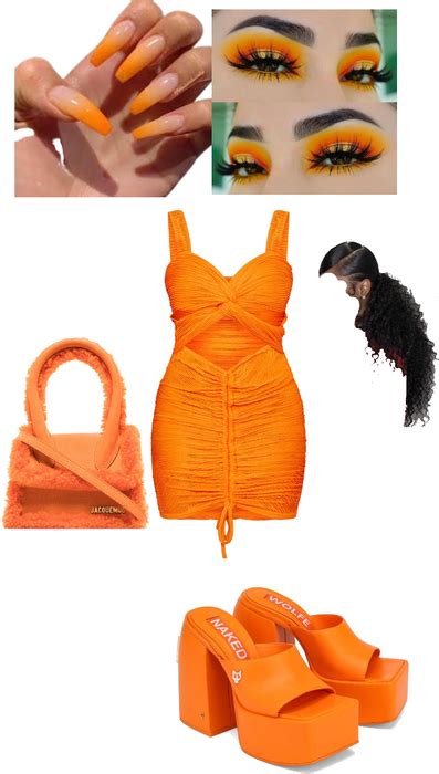 orange juice Outfit | ShopLook