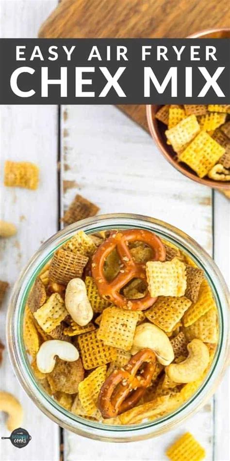 Easy Air Fryer Chex Mix Sustainable Cooks