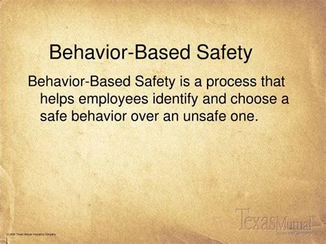 Ppt Behavior Based Safety Powerpoint Presentation Free Download Id