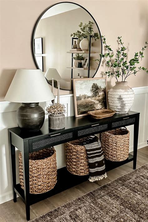 East Bluff Woven Drawer Console Curated On LTK In 2024 Home