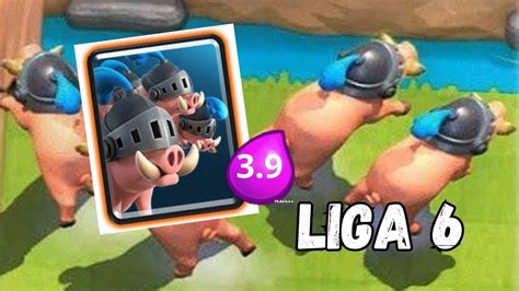 Mazo De Puercos Para Liga Clash Royale Mazos Top Youtube