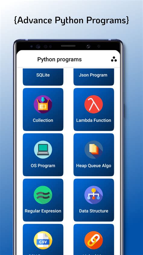 Python Programming App