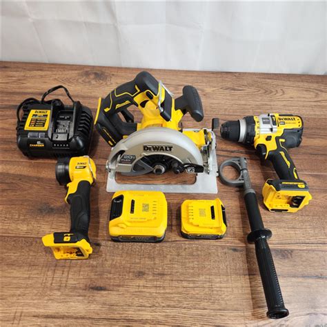 Dewalt V Max Powerstack Brushless Cordless Tool Combo Kit