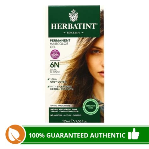 Herbatint 6N Dark Blonde Hair Color 135ml Lazada PH