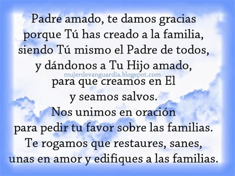 Oración por la familia Oración por la familia Oraciones Familia