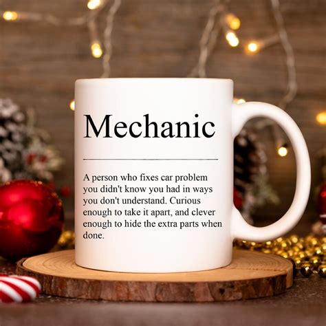 Mechanic Ts Mechanic Mug Funny Ts For Mechanics Car Etsy