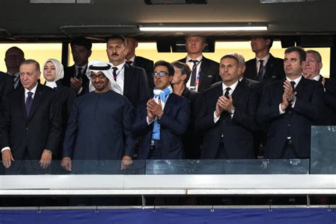 Man City Owner Sheikh Mansour Pictured At First Game In 13 Years