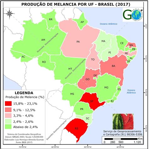 Geografia E Cartografia Digital Mapas Das Frutas De Onde Vem Cada Uma