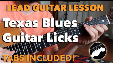 Acoustic Blues Guitar Lick Texas Blues Guitar Lesson YouTube