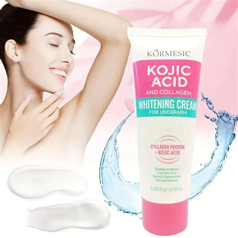 169oz Kojic Acid Whitening Underarm Cream Kojic Acid Collagen Dark