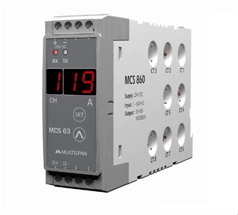 Multispan Multi Channel Current Transducer Mcs At Rs In