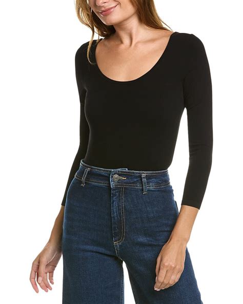 Buy Michael Kors Scoop Bodysuit Black At 80 Off Editorialist