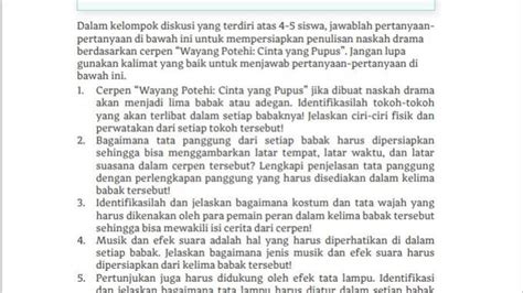 Kunci Jawaban Cerdas Cergas Berbahasa Indonesia Kelas 11 Halaman 146