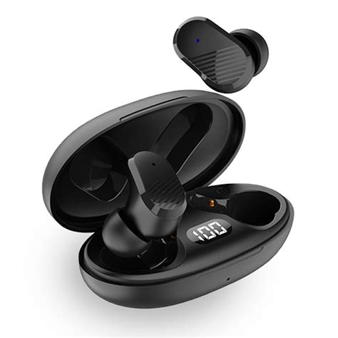 Comprar Auriculares Stereo Bluetooth Dual Pod Earbuds Cool Feel Negro