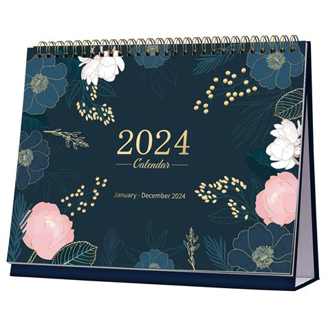 Buy Desk 2024 Standing Flip 2024 Desktop With Thick Paper Jan 2024