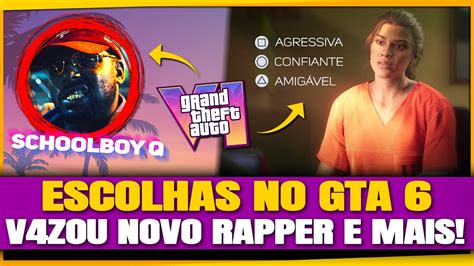 V4za Descrição De MissÃo Com Jason No Gta 6 Escolhas Em In Game Novo Rapper Confirmado E Mais