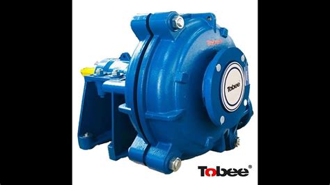 Tobee 6 4D AH Metal Lined Centrifugal Slurry Pumps For Tailings