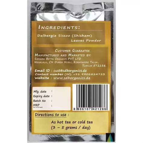 Dalbergia Sissoo (Shisham) Leaves Powder: Uses, Price, Dosage, Side ...