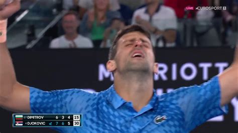 Just Amazing Novak Djokovic Remains Dominant After Incredible Rally