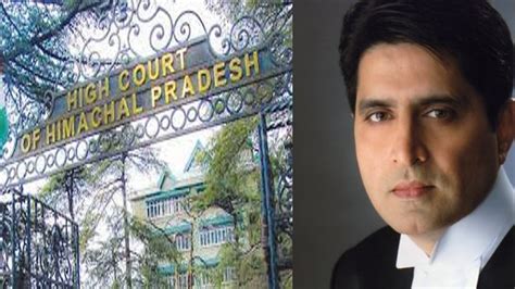 Justice Amjad A Sayed Appointed As Th Chief Justice Of Himachal