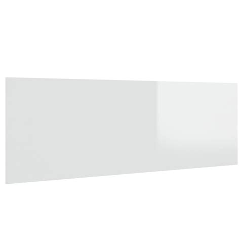 Cikonielf T Te Lit Murale Blanc Brillant X X Cm Bois D