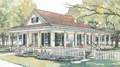 Southern House Plans With Porches And Columns