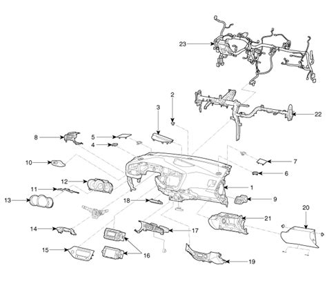 Kia Ceed Composants Et Emplacement Des Composants Coussin Anticollision