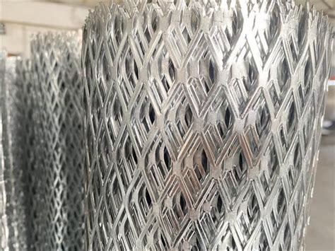 Zinc Coated Galvanized Steel Expanded Mesh For Sale